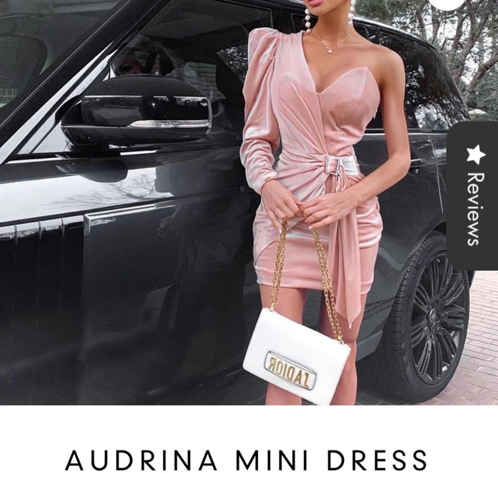 Light Pink Mini Dress